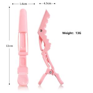 <span class=keywords><strong>Pince</strong></span> à <span class=keywords><strong>bec</strong></span> de canard en plastique pour salon de coiffure, sans trace, meilleure vente - Product Image 6