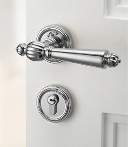 वैश्विक गर्म बिक्री लक्जरी ठोस लकड़ी दरवाजा लॉक चुंबकीय चूसने मूक लकड़ी का दरवाजा हैंडल द्विदूषक - Product Image 6