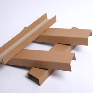 Recycle Angleboard Paper U Channel Cardboard U Shape Craft Paper Edge Protector PAPER CORNER Board For Furniture