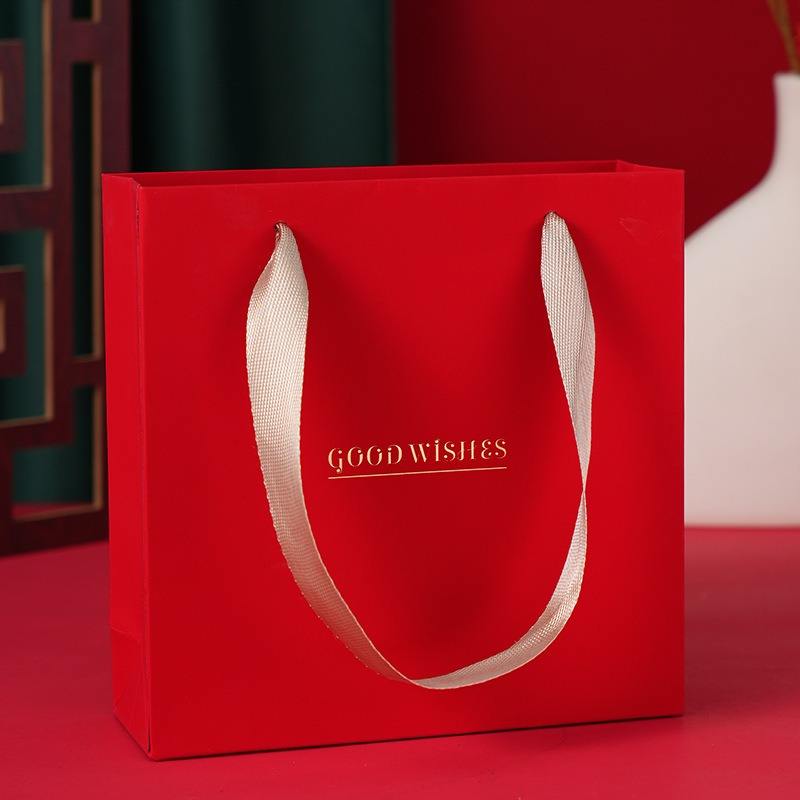 Red paper bag