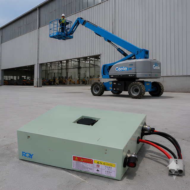 72V 200Ah LiFePO4 Battery Pack for Aerial Work Platform Scissor Lift High Voltage Deep Cycle OEM ODM BMS Factory Custom Supply