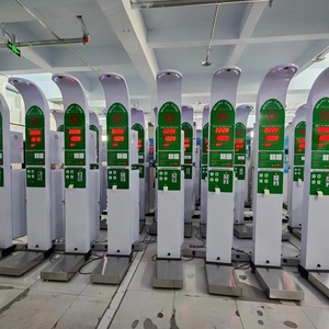 Đồng xu hoạt động Thép Led chiều cao và Trọng lượng máy đo BMI bán hàng tự động quy mô với OEM hỗ trợ cho dược - Product Image 5