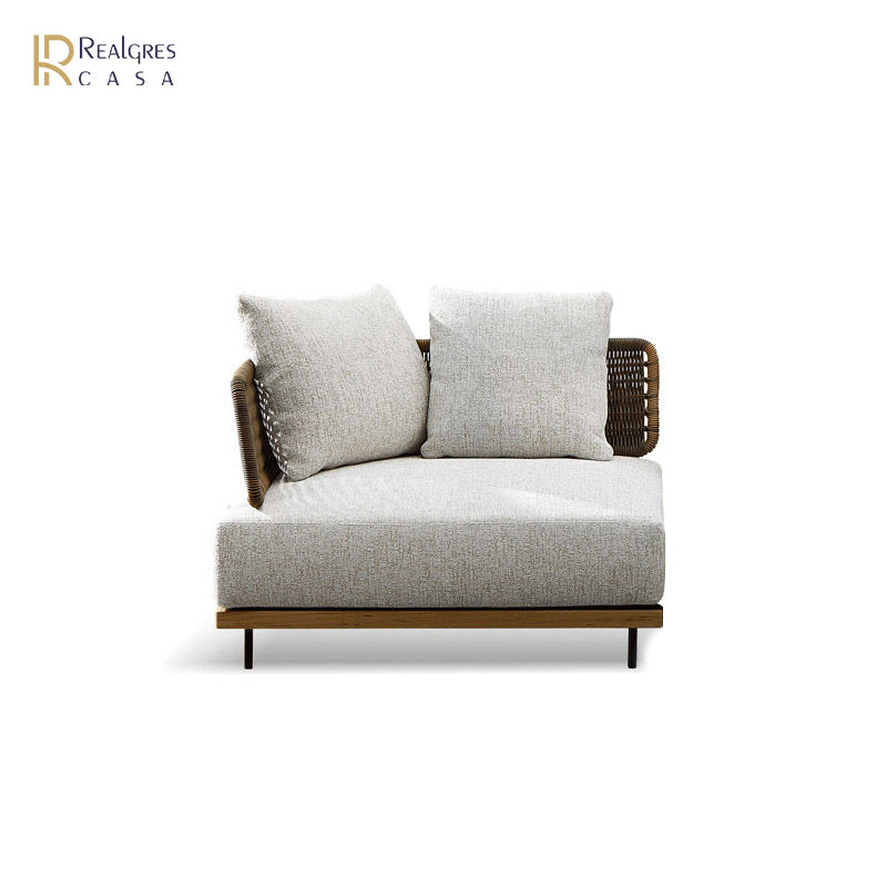 Canapé d'angle simple rectangle