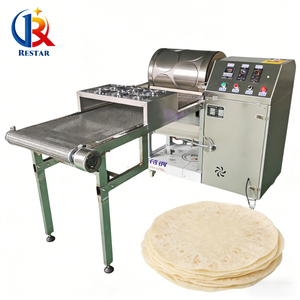 Machine motorisée pour la fabrication de grandes feuilles de gâteau superposé, de Kisra soudanaise, de pain plat traditionnel au <span class=keywords><strong>sorgho</strong></span>, de popiah frit et de pâtes de rouleaux de printemps - Product Image 1