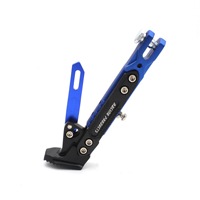 Béquille latérale universelle réglable en aluminium CNC pour moto, moto tout-terrain, vélo électrique, durable, pour le stationnement