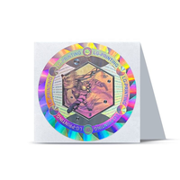 Cartón de Seguridad para Velas con Número de Serie Personalizado, Anti-Falsificación, Material PET, Impresión Serigráfica, Adhesivo Fuerte