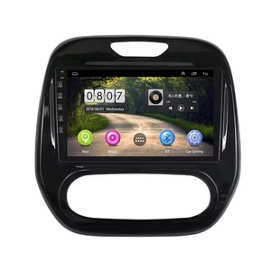 Contrôle vocal Android Ecran IPS Vidéo voiture pour Renault <span class=keywords><strong>Captur</strong></span> 2016-2019 <span class=keywords><strong>1</strong></span> + 16GB GPS BT Video Out Navigation - Product Image 2