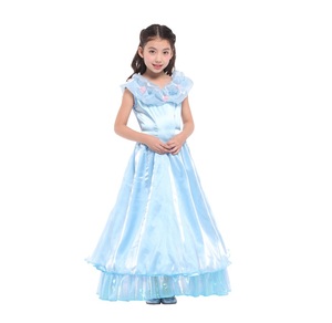 Costume d'Halloween pour filles, princesse élégante <span class=keywords><strong>Anna</strong></span> avec robe, polyester, en stock - Product Image 5