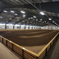 Armazón de estructura de acero ligero, armazón de metal libre, para construcción, prefabricado, para montar a caballo, arena, Granero, cobertizo, casa, diseño de salón