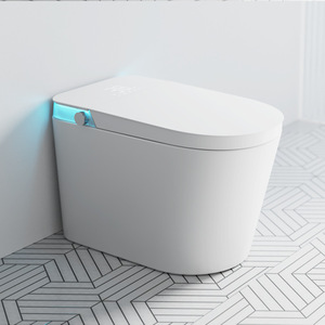 Автоматический Цельный унитаз, роскошный напольный унитаз - Product Image 1