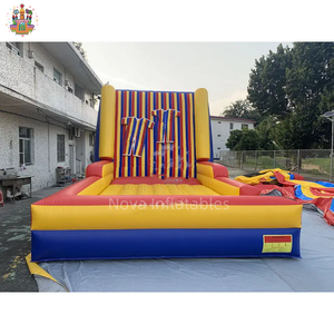 Mur d'escalade gonflable en PVC de qualité commerciale Nova NVOC-0144, <span class=keywords><strong>jeu</strong></span> sportif volcan avec logo personnalisable - Product Image 6