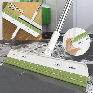 <span class=keywords><strong>Balai</strong></span> à poussière pour sol de salle de bain DS1476, brosse à balayer, grattoir à vitre, outil pour enlever les cheveux et la poussière, <span class=keywords><strong>balai</strong></span> à poussière en silicone - Product Image 1
