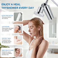 Filtre de douche universel personnalisé pour la maison, 8, 10, 12, 15, 18, 20 étapes, charbon actif, pré-filtre en plastique pour filtre de douche