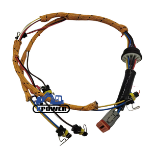 New XPower Crawler Excavator 324D 325D 326D Parts 222-5917 2225917 Fuel Injector Wiring <b>Harness</b> <b>Black</b> 6-Month Warranty - Product Image 1