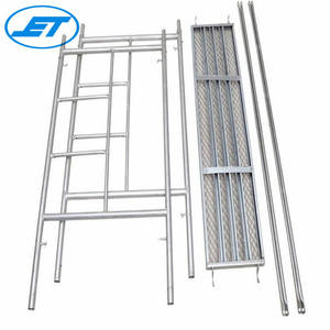 Échafaudage en acier robuste JET avec cadre en H, système d'échafaudage à cadre traversant, usine de Guangzhou - Product Image 5