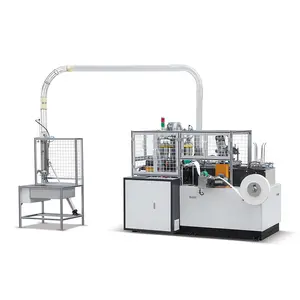 Maquinaria de impresión de vasos de papel de alta velocidad, máquina de vasos de papel para bebidas frías