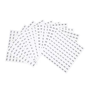 Etiquetas de Ropa para Adultos en Oferta de Fábrica, Etiquetas Adhesivas Redondas Personalizadas con Tallas M <span class=keywords><strong>S</strong></span> L XL XS - Product Image 3