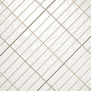 Piastrella Pretagliata Manhattan White 20x20 per Uso a Parete e Pavimento - Product Image 6