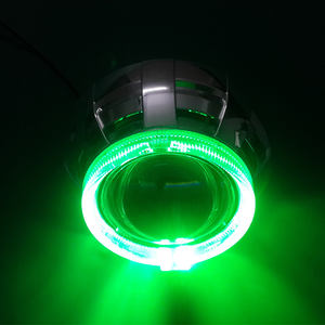 อุปกรณ์เสริมไฟรถยนต์ LED รูปตานางฟ้าสำหรับตกแต่งดวงตานางฟ้าวงแหวนฮาโลเปลี่ยนสีได้แบบสากล - Product Image 6