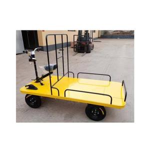 Magazijn Vierwielige Elektrische <span class=keywords><strong>Trolley</strong></span> Met De Hand Duwen Dieplader Vrachtwagen Elektrische <span class=keywords><strong>Trolley</strong></span> - Product Image 2