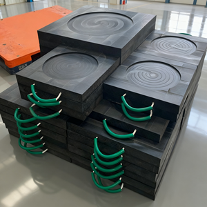 แผ่นรองรับขาเครนแบบเคลื่อนที่ได้ รับน้ำหนัก 50 ตัน ทำจากพลาสติก UHMWPE ทนทาน สำหรับเครนงานหนัก - Product Image 2
