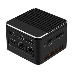 Dual LAN siêu nhỏ di động 2.5gbemicro tường lửa Router Intel Alder N100 N200 <span class=keywords><strong>i3</strong></span> n305 2xi226v NCS 3x4K <span class=keywords><strong>Micro</strong></span> Mini <span class=keywords><strong>PC</strong></span> - Product Image 1