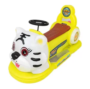 Lucky tiger Indoor outdoor adults kids amusement park rides electric motorcycle battery operated bumper car price China