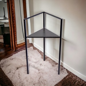 Modern Industrial <b>Rustic</b> Metal Iron Side Table Hot Selling Console Tables for Entryway Bedroom Living Room Living Room Furniture - Product Image 6