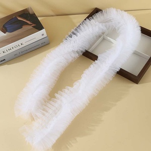 Nouveau fil moelleux crypté stéréo maille fleur emballage ruban <span class=keywords><strong>à</strong></span> la main bricolage chapeau décoration et vêtements accessoires pour vêtements - Product Image 6