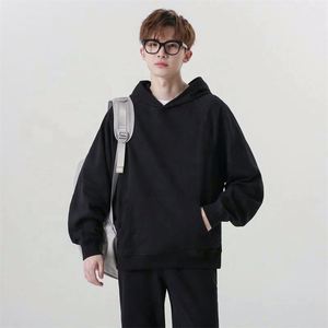 Factory Direct Hot Selling High Quality Men Hoodie Loose Spandex/Polyester Raglan Sweatshirt Teenagers <b>Stand</b> Cartoon Autumn - Product Image 3