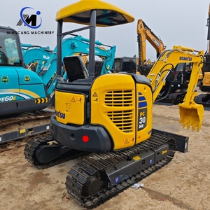 Mini-excavatrice sur chenilles Komatsu PC30MR d'occasion, 3 tonnes, d'origine japonaise, en bon état, à prix avantageux - Product Image 1