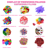 Confettis de papier biodégradables pour fête, canon à Air comprimé, fournitures de fête, 15 pièces, nouveau Design