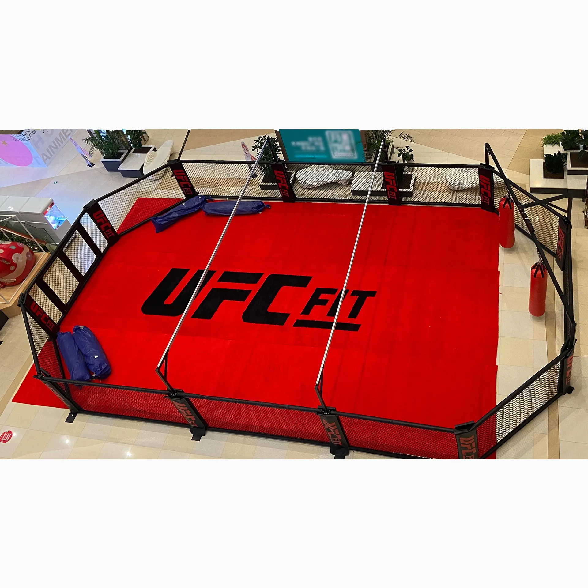 Mma Cage Equipment Panel Pack And Martial Arts Cage Panel Wall
