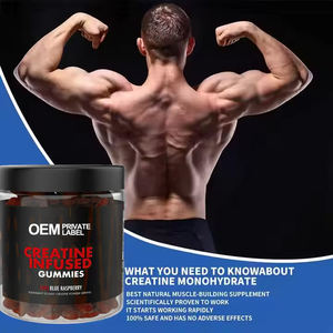 Oem Custom Formula pre-workout Gummy Candy 5g Protein Creatine Monohydrate Energy suplemen semua orang olahraga nutrisi - Product Image 2
