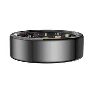 2024 <span class=keywords><strong>anneau</strong></span> intelligent chaud R02, boîtier en acier inoxydable puce RF03 BT connexion surveillance de la fréquence cardiaque Modes sportifs anneaux intelligents pour hommes - Product Image 3