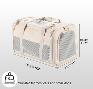 Sac de voyage pour animaux de compagnie, sac pour chat durable, cages pliables pour animaux de compagnie, sac de transport pour chat pour les voyages - Product Image 2