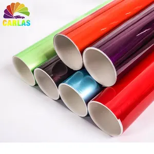 Carlas 1.52 * 18y Oem Glossy Parel Vinyl Autofilm Voor Nieuwe Auto Carrosserie Verpakking Film Auto Sticker Vinyl Wrap