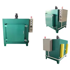 Box type metal hardening and tempering oven