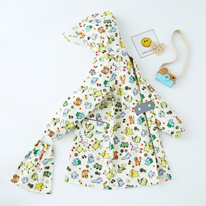 Imperméable à la neige de haute qualité une pièce pour Poncho sac d'école pour filles dessin animé enfants imperméable pour la randonnée activités de plein air - Product Image 3