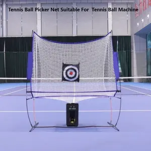 Toptan taşınabilir gümrük tenis Padel topu makinesi tenis topu seçici tenis topu uygulama isabet yunuslama Net