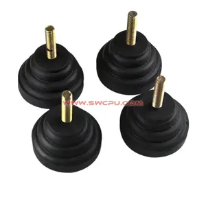 OEM injection Molded Silent Block Rubber mount Vibration Damping Rubber Metal Bushing Mounting