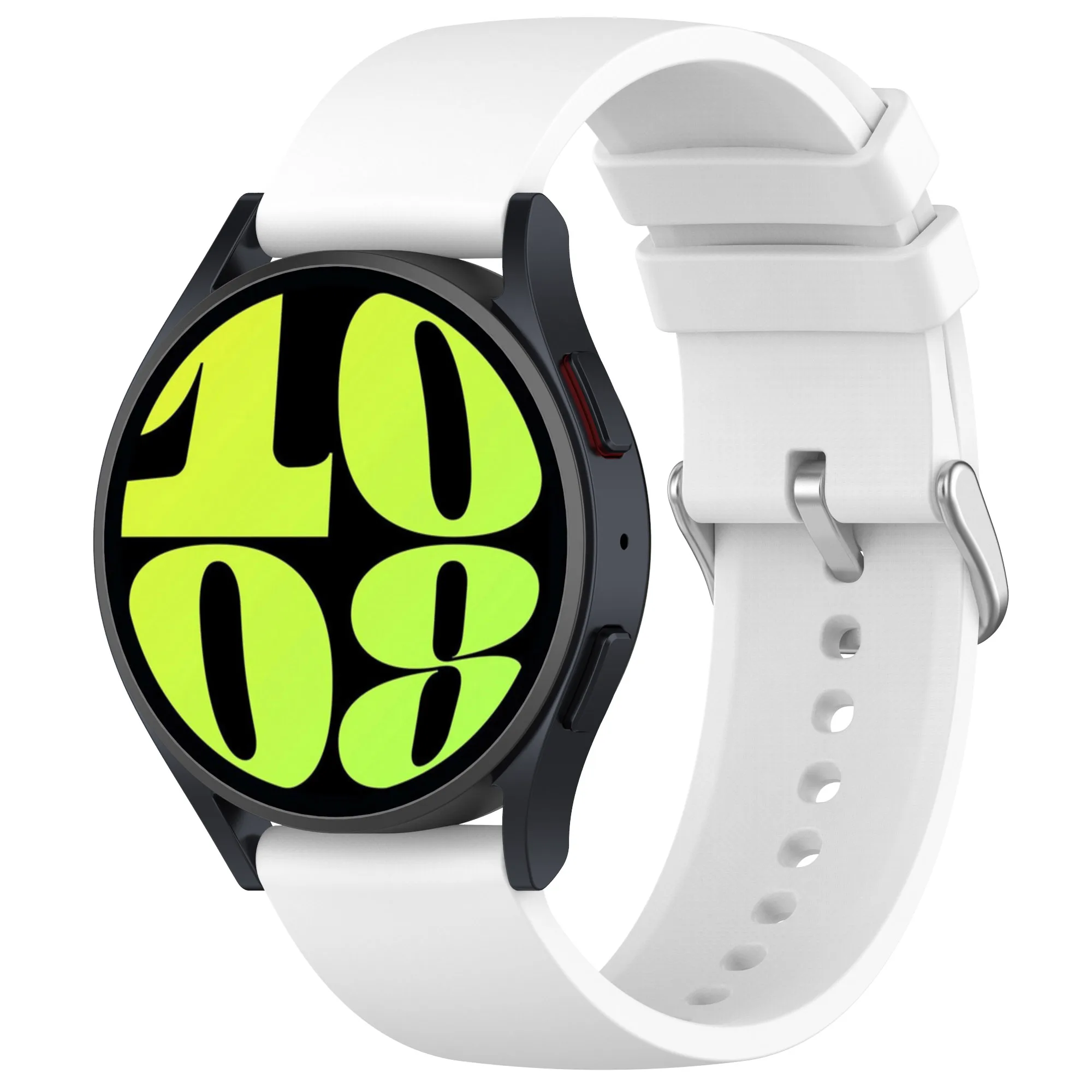 Jiaming Replacement Silicone Strap for Smartwatch 22mm/20mm Band Width Pin Buckle Sport Watch Band