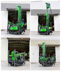 유압 다기능 드릴링 리그 160m 260m 크롤러형 소형 모델, 드릴링 펌프 포함 핵심 부품 완료 - Product Image 2