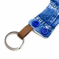 T1128 Hot Selling zufällige Stoff windel Schlüssel bund Aufbewahrung schlüssel tasche für Männer und Frauen