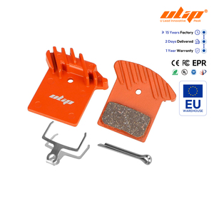 Plaquettes de frein à disque Ulip pour VTT, frein hydraulique, dissipation thermique, résine polymétallique avec refroidissement, revêtement de plaquettes de frein à disque pour scooter - Product Image 1