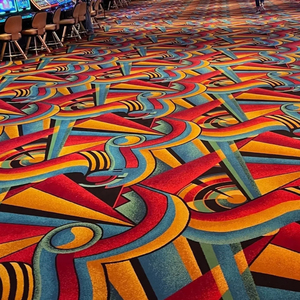 Coloré Haute Pile 10mm Épaisseur Las Vegas Hôtel Chambre <span class=keywords><strong>Tapis</strong></span> De Sol pour Home Cinéma Mur à Mur Casino Décor - Product Image 1