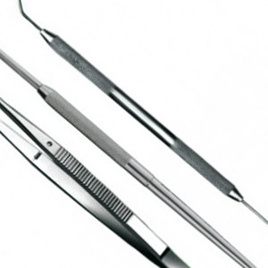 Ensemble d'instruments dentaires professionnels en acier inoxydable pour examen manuel : miroir buccal et pince pour usage clinique - Product Image 6