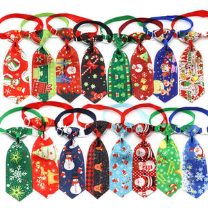 Nuevo diseño personalizado ajustable mascota cuello corbatas cachorro cuello corbata perro Navidad pajaritas - Product Image 2
