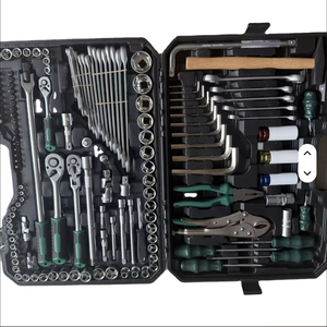 24-tooth Ratchet Wrench Auto Repair Tool <b>Set</b> 144-Piece Comprehensive Hardware for Case Box Packaged With <b>Bits</b> SCK- - Product Image 1