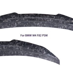 For M4 F82 PSM Style Forged Carbon Fiber <b>Rear</b> <b>Spoiler</b> Trunk Wing 2014-2020 - Product Image 3